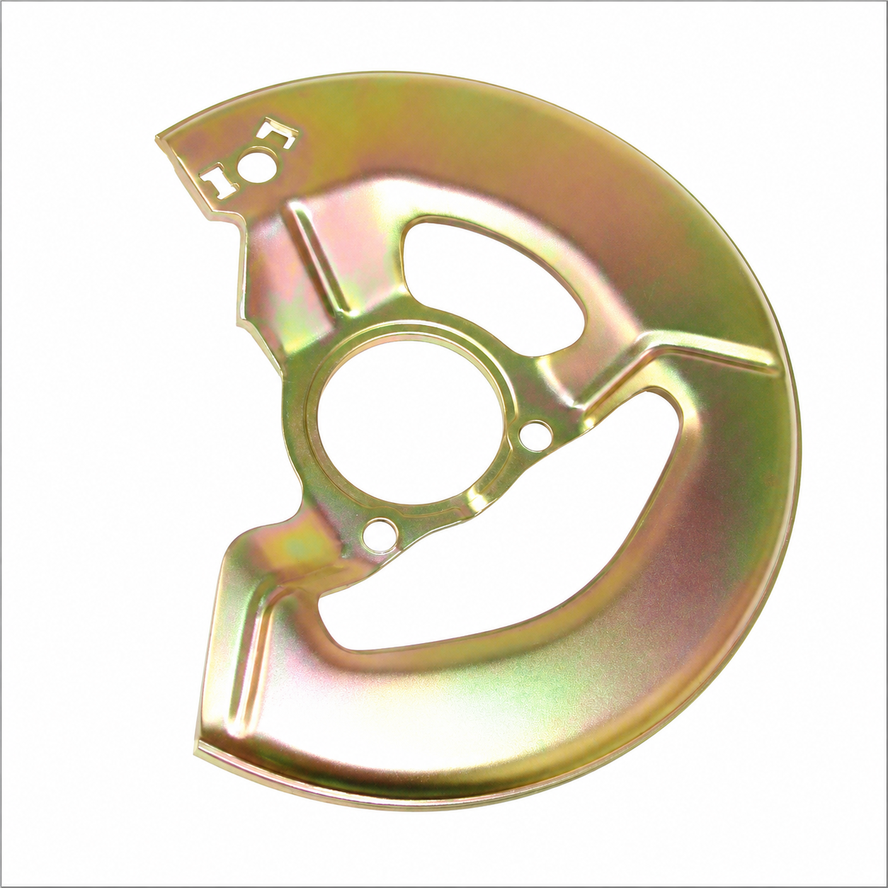 Shield Brake Backing Right Front Gold-76-82