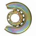 Shield Brake Backing Right Rear Gold-76-82