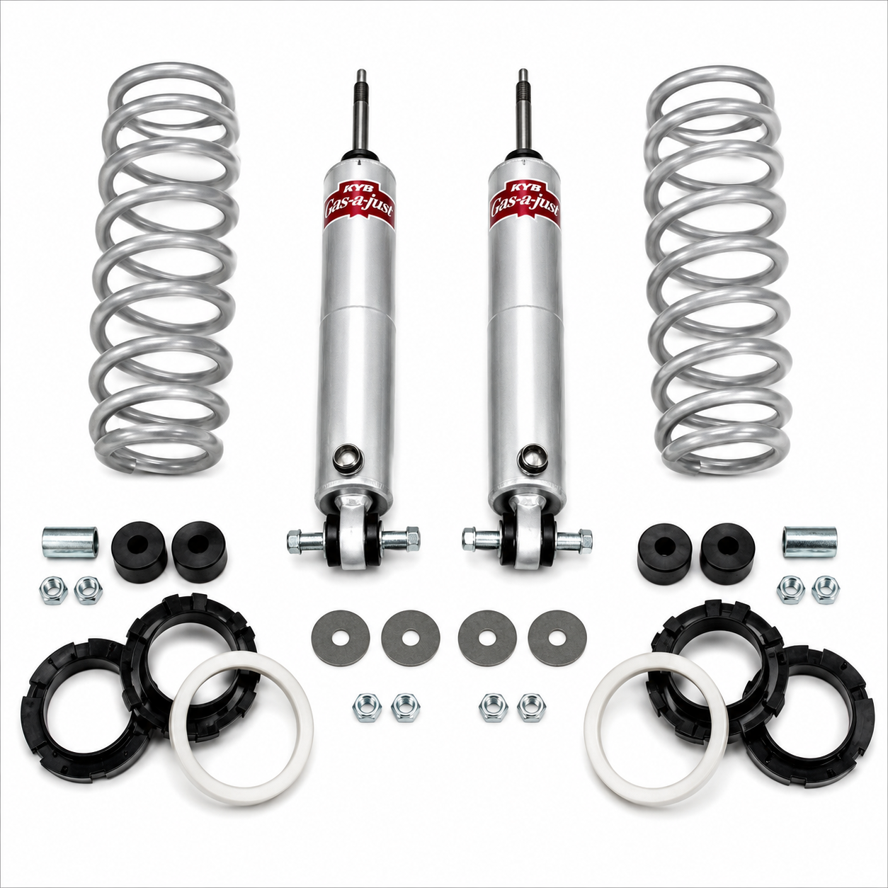 Shock Pair QA1-Dual Adjustable Coilovers Front Small Block-63-82