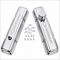 Short Chrome Valve Cover Set Sb