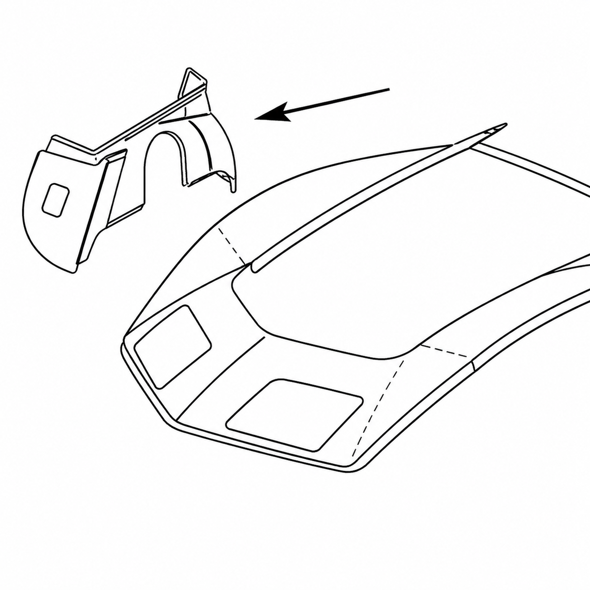 Skirt Inner Hand Layup Right Hand-68-72