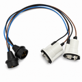 Socket Set Front Parking Turn Signal Lamp With Wiring And Connectors Pair-70-E77