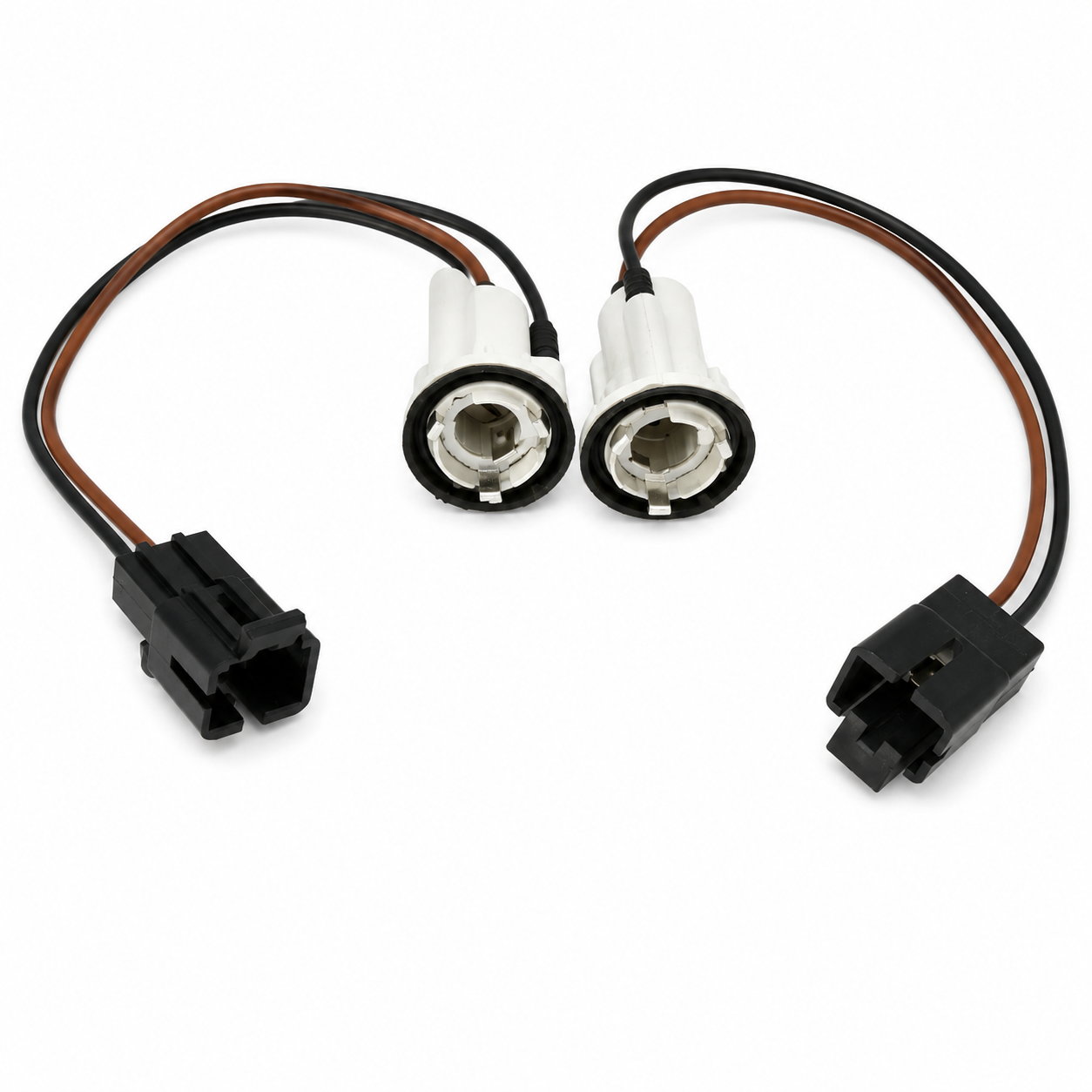 Socket Set Front Parking Turn Signal Lamp With Wiring And Connectors Pair-77L-78