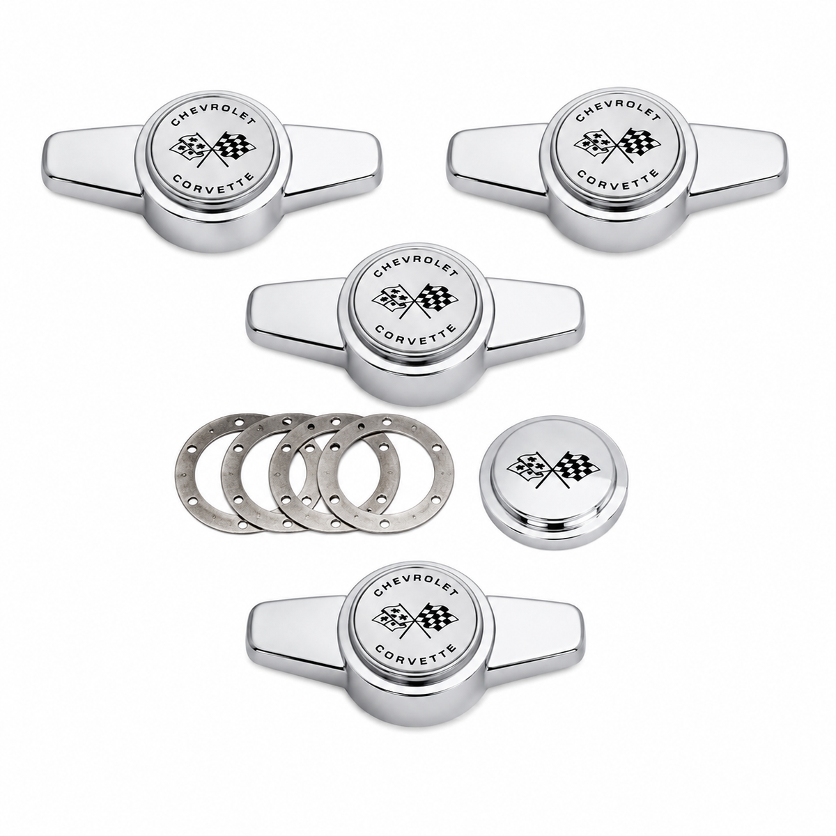 Spinner Set Wheel Cover With Hardware - Non Genuine-Set Of 4-56-62