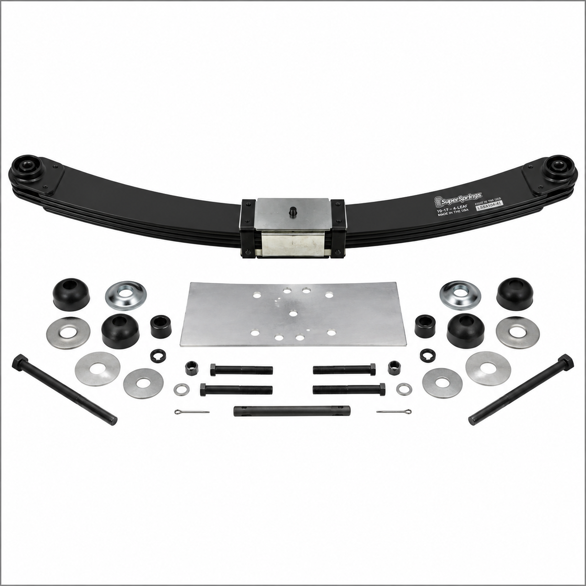 Spring Kit Rear Monoleaf Fiberglass / Composite-315 Pound Rate-78-79