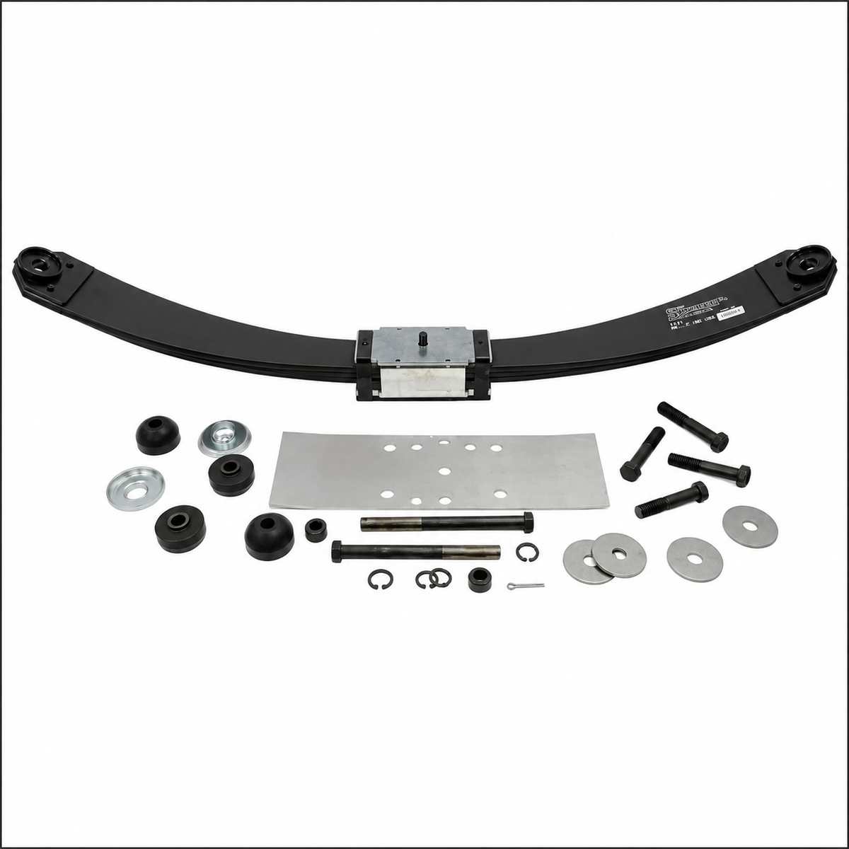Spring Kit Rear Monoleaf Fiberglass / Composite-340 Pound Rate-78-82