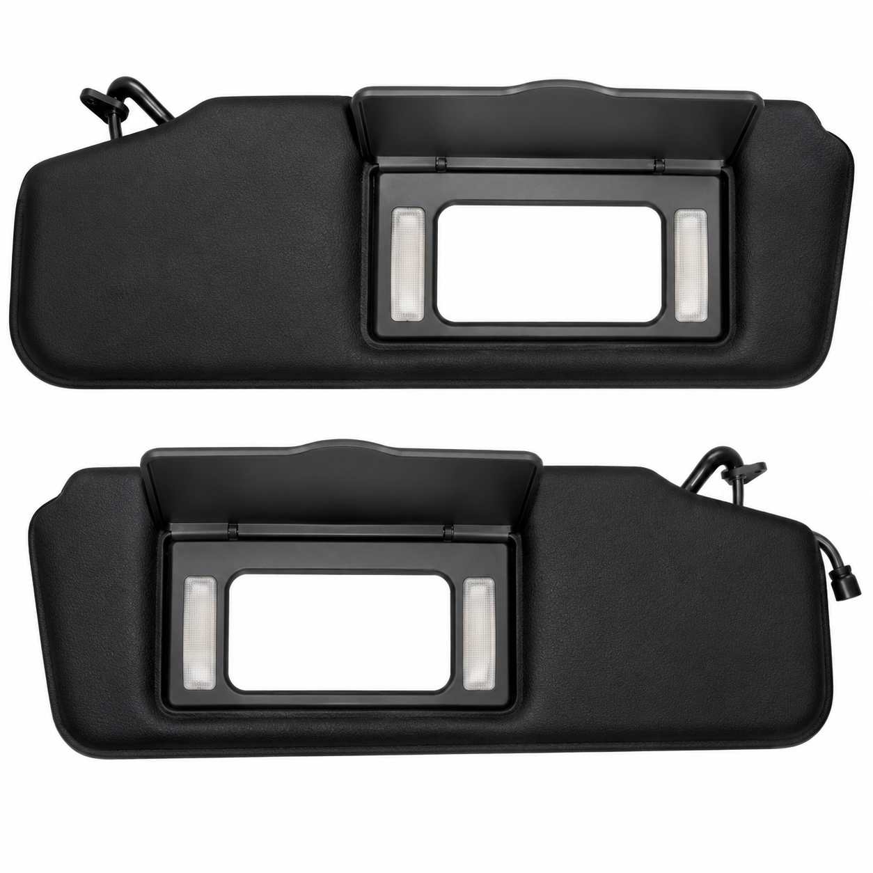 Sunvisor Lighted With Vanity Mirror Quality Replacement Pair-88-96