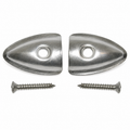 Tip Set Convertible Soft Top Wire On Original Chrome Pair-53-75