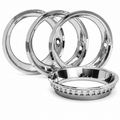 Trim Ring Polished Stainless Steel Import Set Of 4 68-82