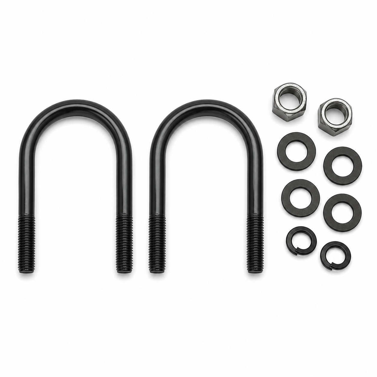 U Bolt Drive Shaft Includes Nut And Lock Washer Set Pair-53-82