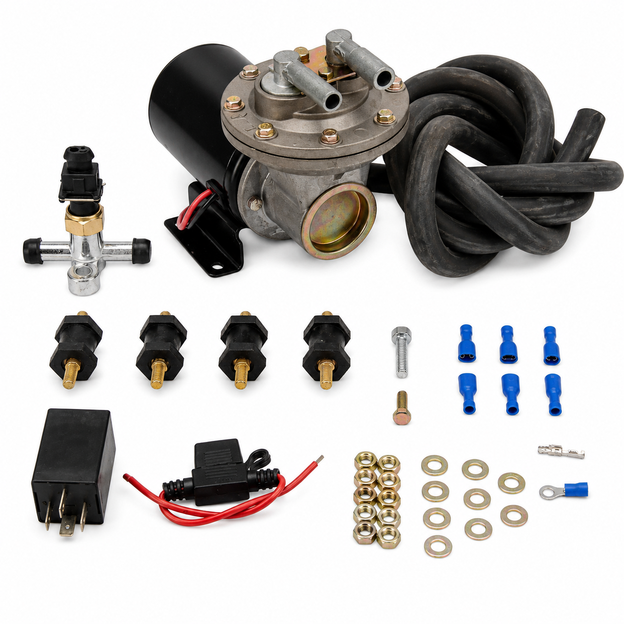 Vacuum Pump Electric 12 V Dc 25 Hg Vacuum Kit Caep5500