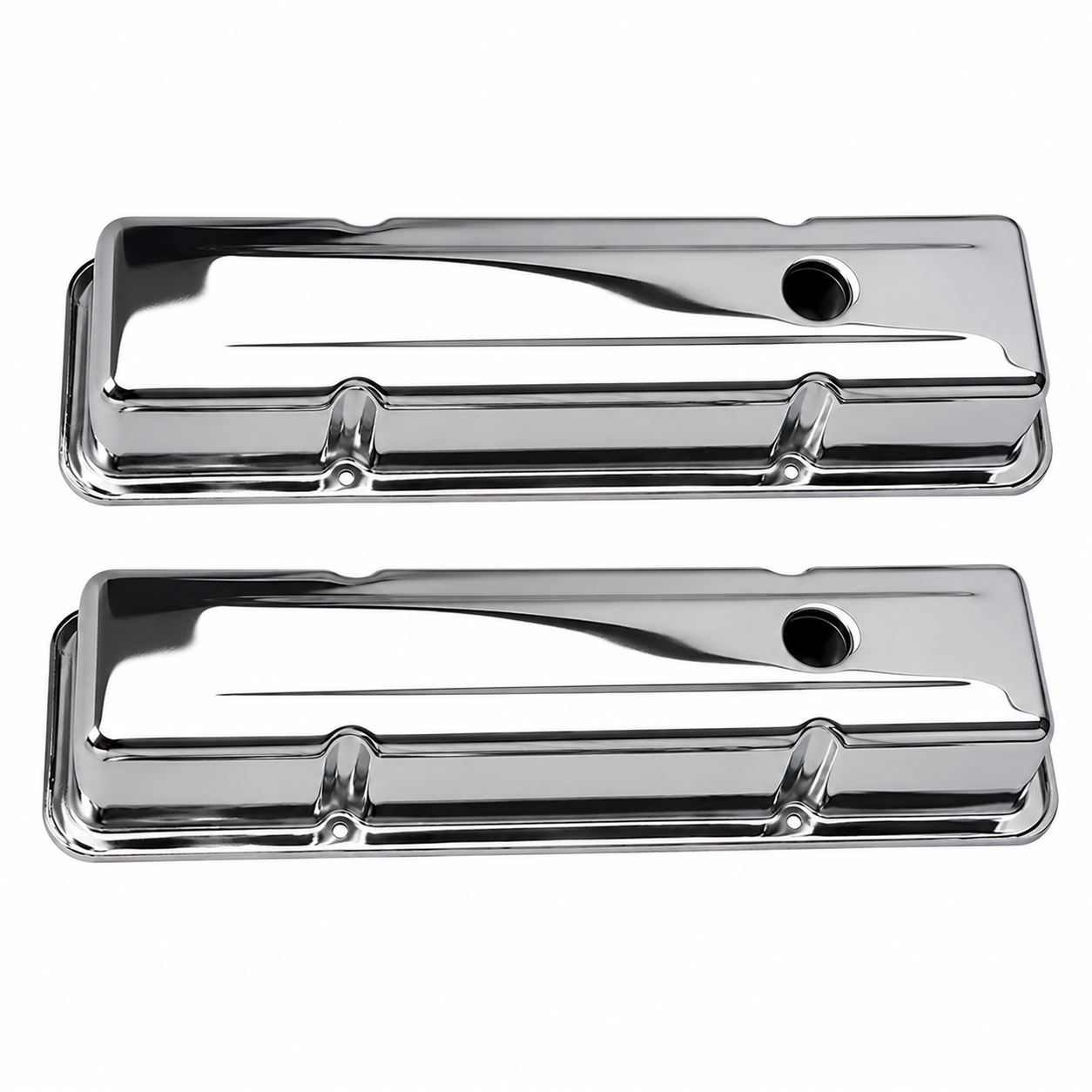 Valve Cover Chrome All Small Block Tall