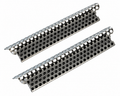Vent Grille Side Fender Perforated Stainless Steel Pair-91-94