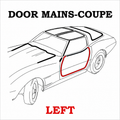 Weatherstrip Door Main Coupe Usa Left-78-82