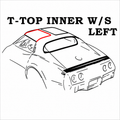 Weatherstrip T Top Inner Usa Left-68-69