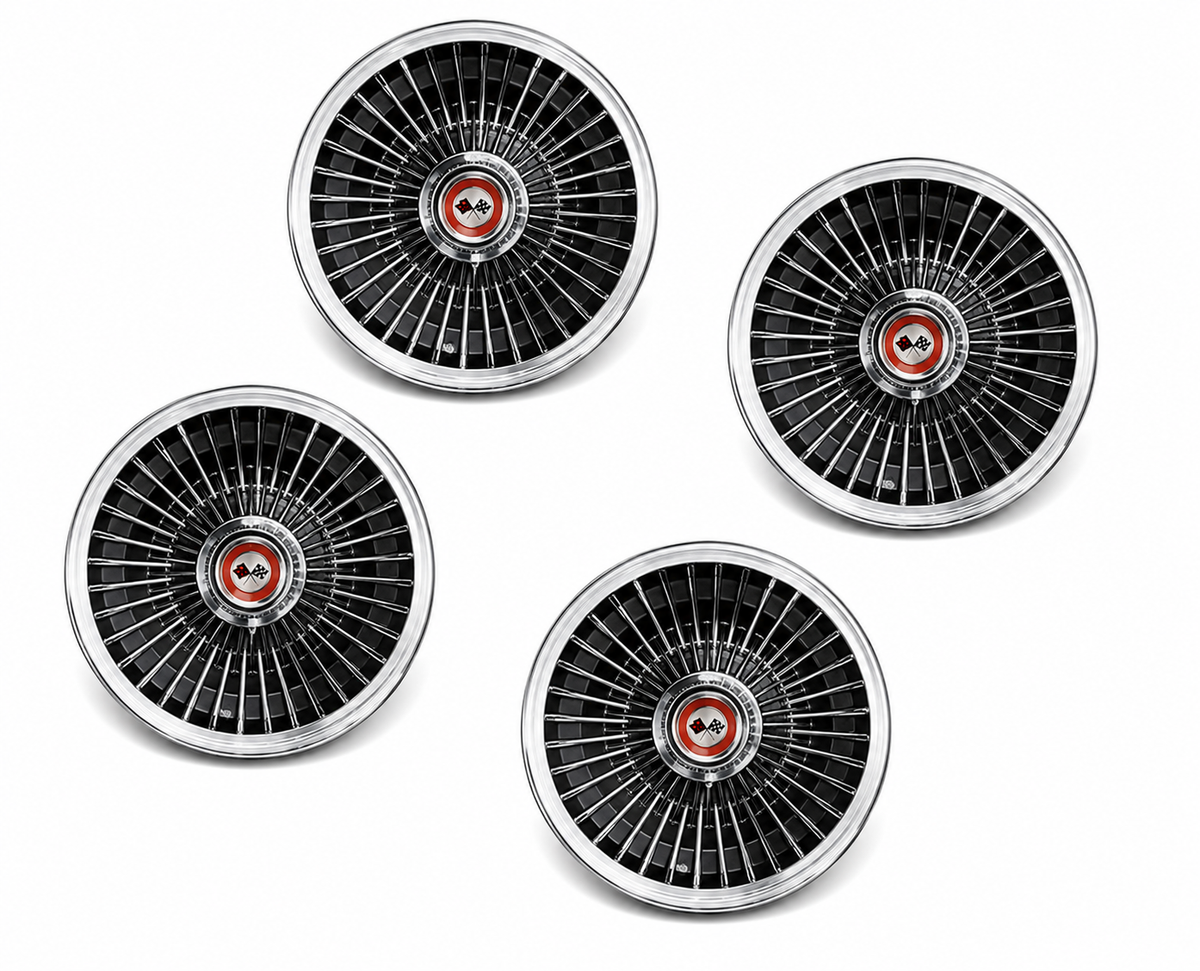 Wheel Set Aluminum Bolt On Complete With Center Cap-67
