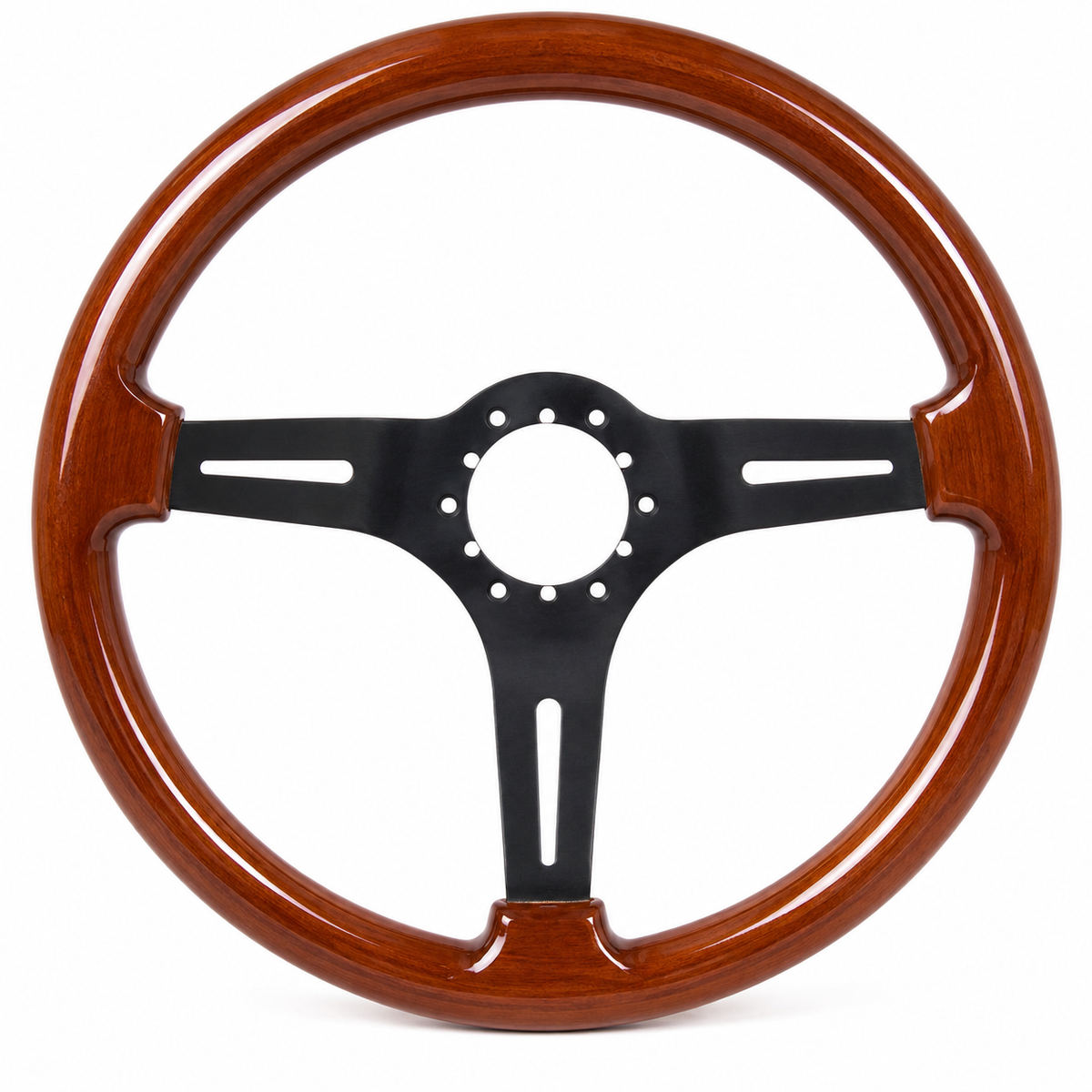 Wheel Steering Mahogany Black 3 Spoke With Tilt And Tele Exc 76-69-82
