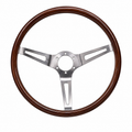 Wheel Steering Simulated Wood 63L-66 As Original 16"