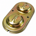 CAP MASTER CYLINDER CADMIUM PLATED 77-82