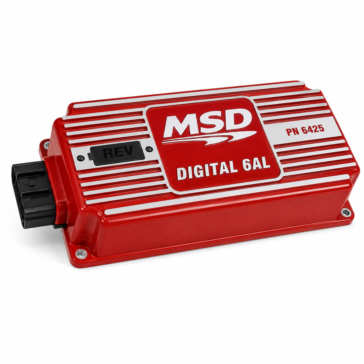 MSD 6AL Ignition Control - Red Digital Capacitive Discharge With Rev Limiter MSD-6425