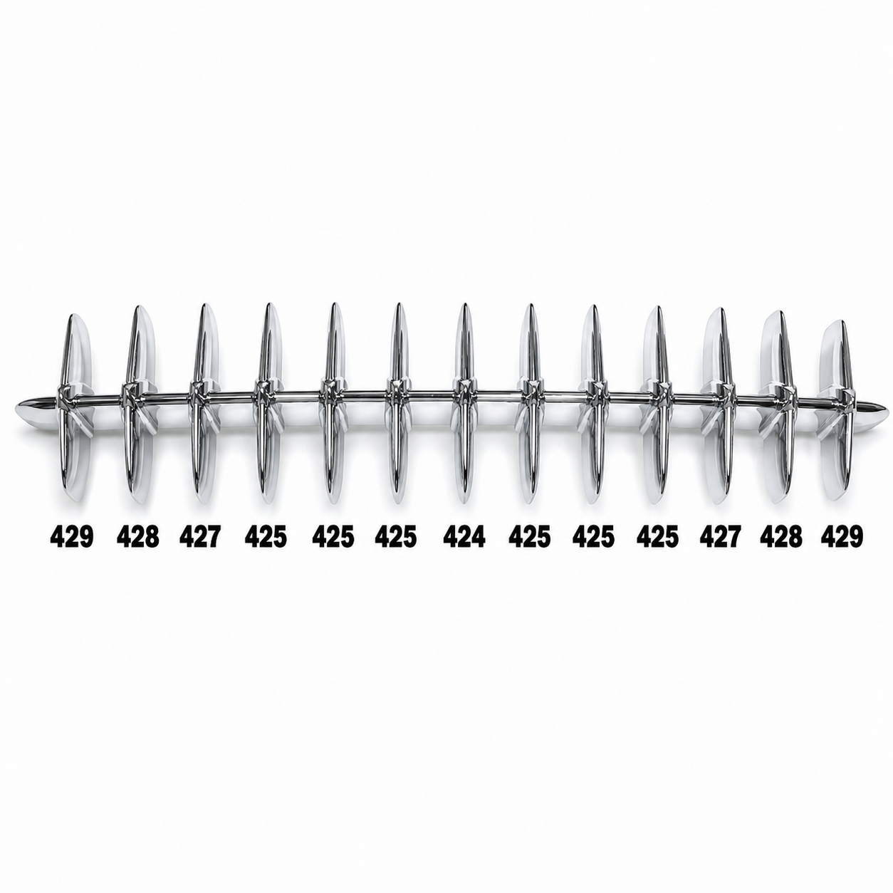 Tooth-Grille #427 - Each - 53-60