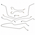 Brake Line Set-Stainless Steel-Standard Brakes-70-73