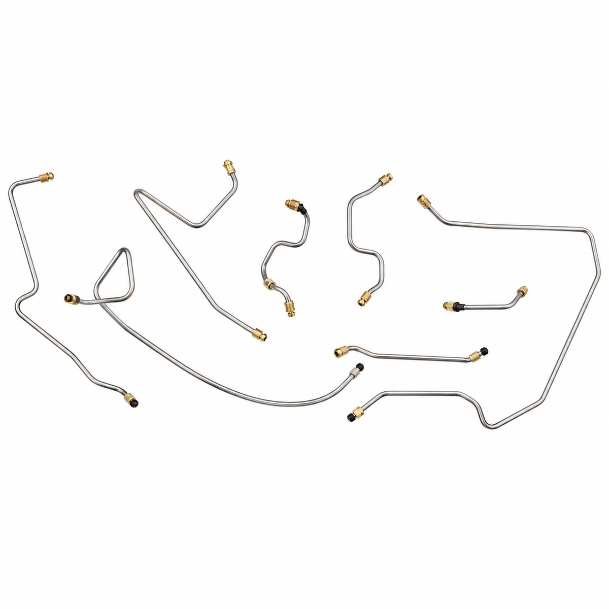 Brake Line Set-Stainless Steel-Standard-66