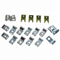 Clip Set-Brake And Fuel Line-1/4 Inch Front To Rear Brake Line-18 Pcs.-65-66
