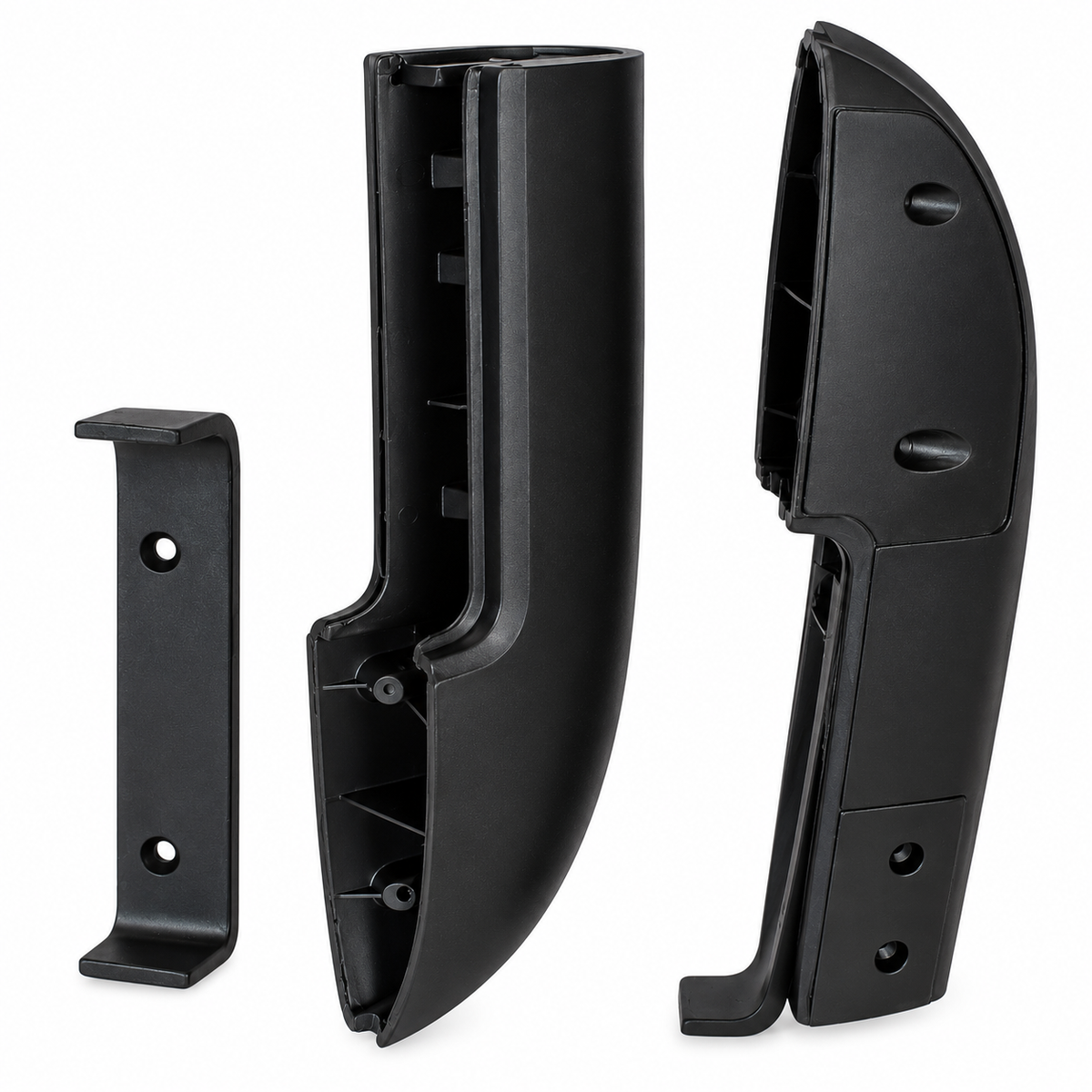 Armrest Unit-With Brackets-Plastic-Pair-58-61