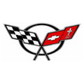 Emblem-Rear Deck-Cross Flag-97-04