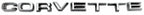 Emblem Set Rear Letters Corvette-8 Pieces Import-74-75
