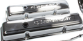 Chrome Valve Cover Sb Short "Chevrolet"