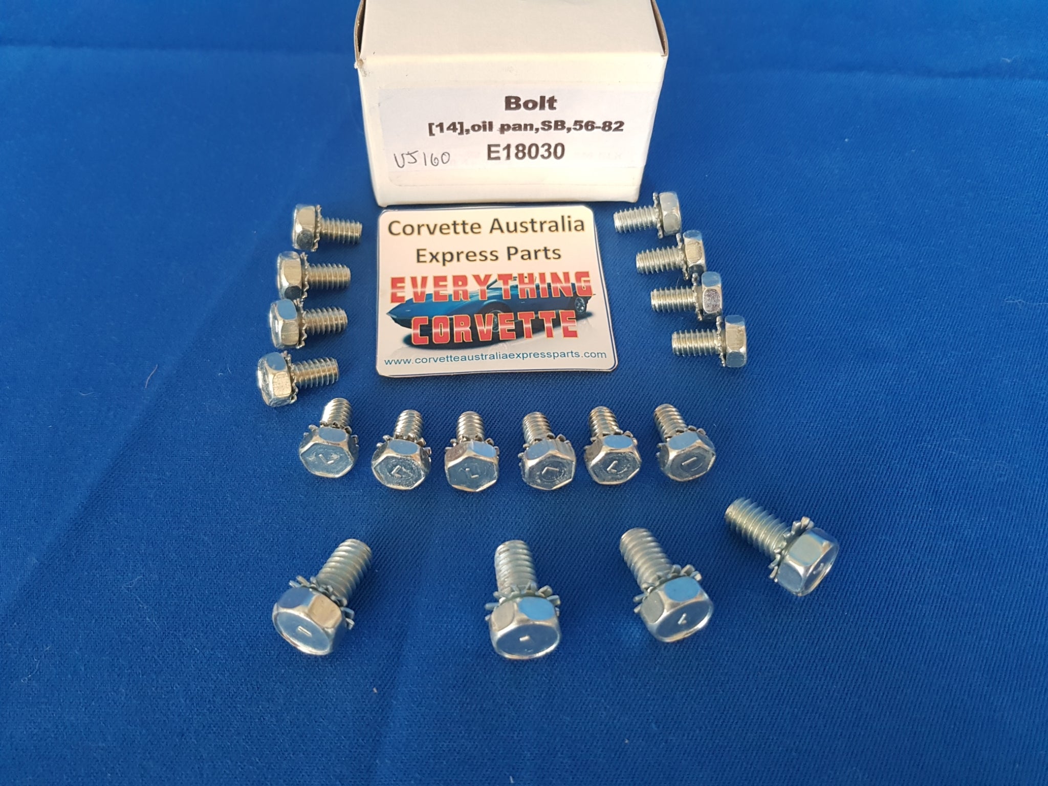Bolt Oil Pan Small Block-14 Pieces-56-82