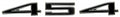 Emblem Set Hood-454-With Speednuts-6 Pieces-70-72