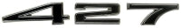 Emblem Set Hood-427-With Speednuts Imported-6 Pieces-67-69