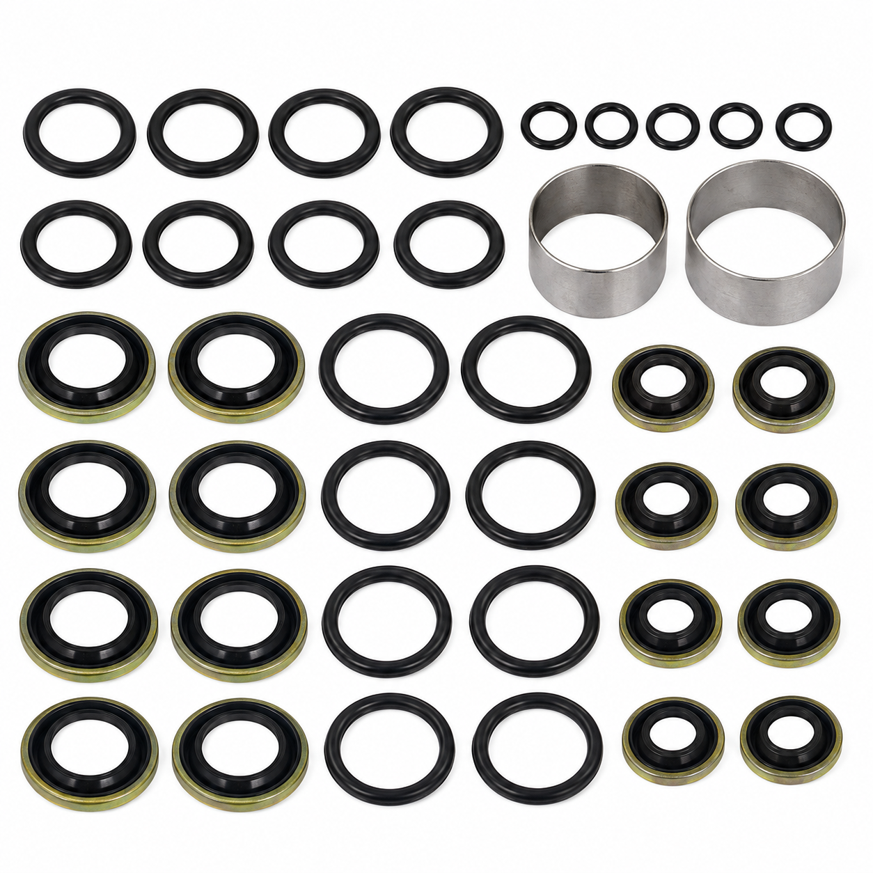 Disc Brake Caliper Rebuild Kit - Front & Rear 65-82 C2 C3 - Lip Seal