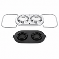 Chrome Master Cylinder Cover with Bails & Gaskets - Cap Replacement 67-82