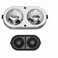 Cover Master Cylinder Chrome with Gasket 67-82