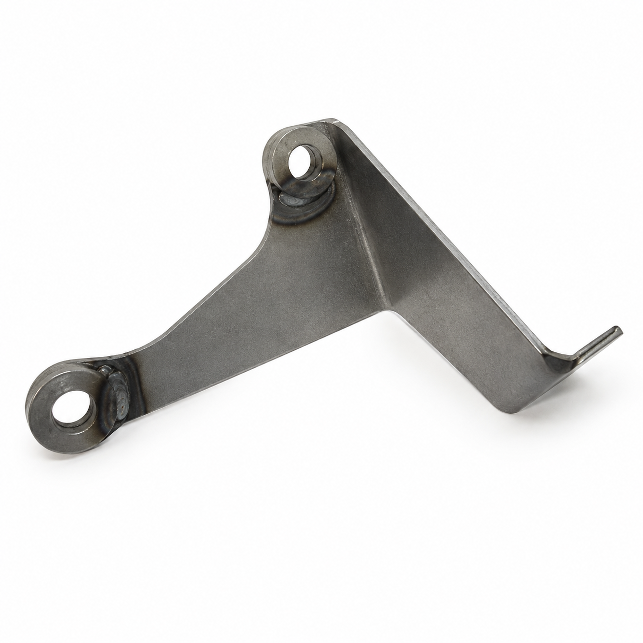 BRACKET-CABLE INTERLOCK-MOUNTS ON TRANSMISSION-TH400 AUTOMATIC-USA-UNPAINTED STEEL-69-76