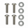 SCREW SET-SOFT TOP AND HARDTOP REAR BOW LOCK PIN BRACKET-8 PIECES-68-75