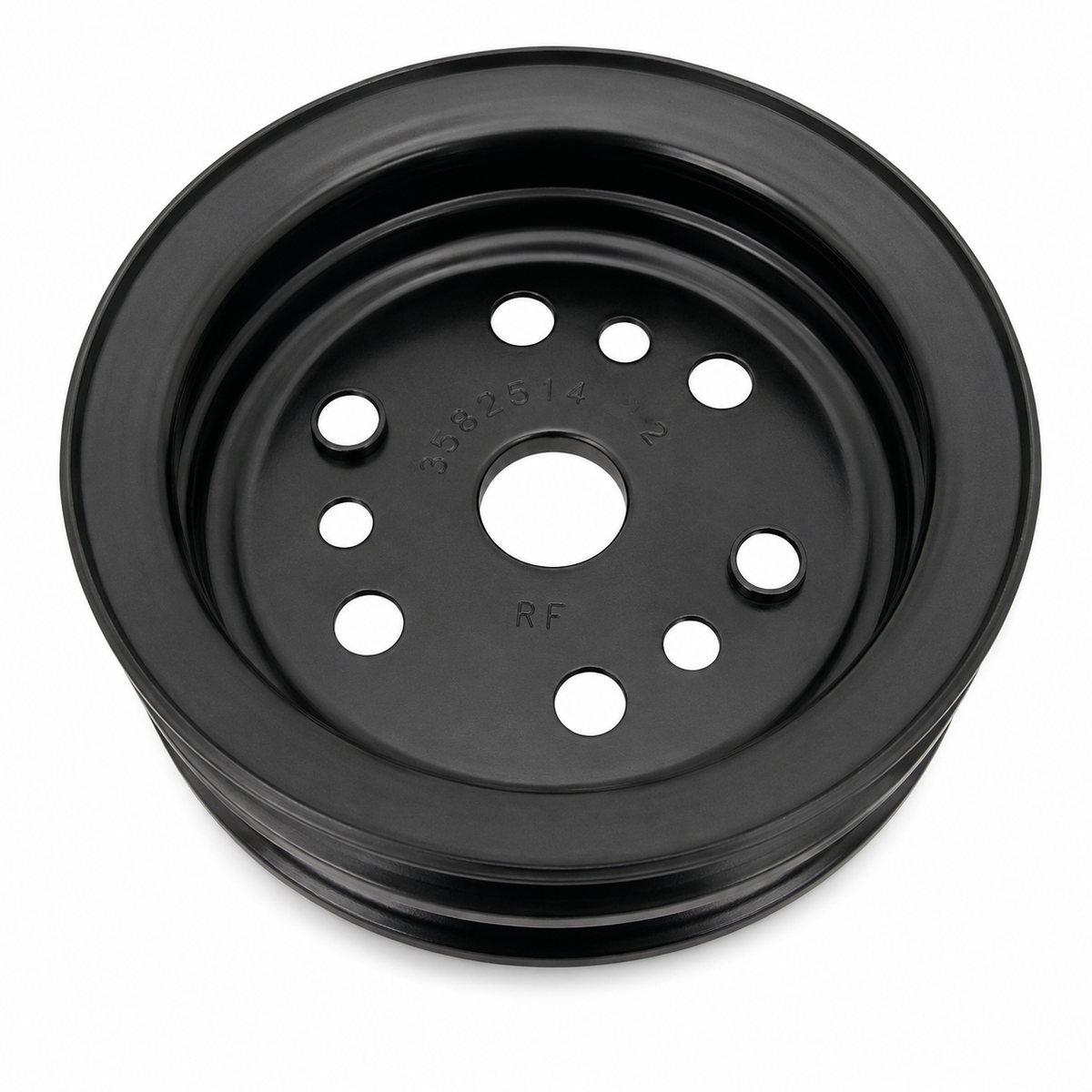 PULLEY-CRANKSHAFT-2 GROOVE LOWER-327-350-6 3/3 INCH OD-1 PIECE-62-80