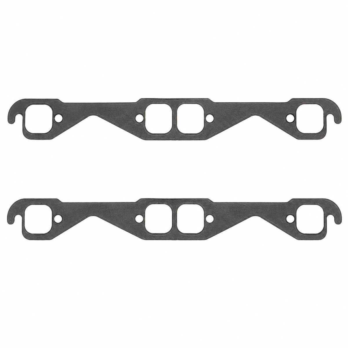 FEL-PRO EXHAUST GASKET-HEADER-STEEL CORE LAMINATE-SQUARE PORT-1404