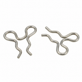 Clip Set-Emergency Brake Cable-Stainless Steel-2 pieces 63-82