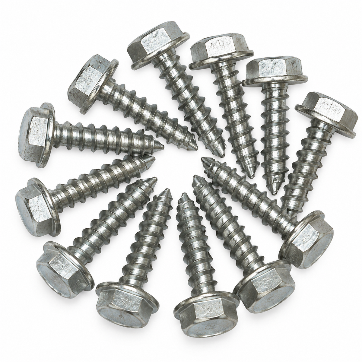 Screw-Shifter Lower Retainer-Automatic-Stainless Steel-12 Pieces 68-76