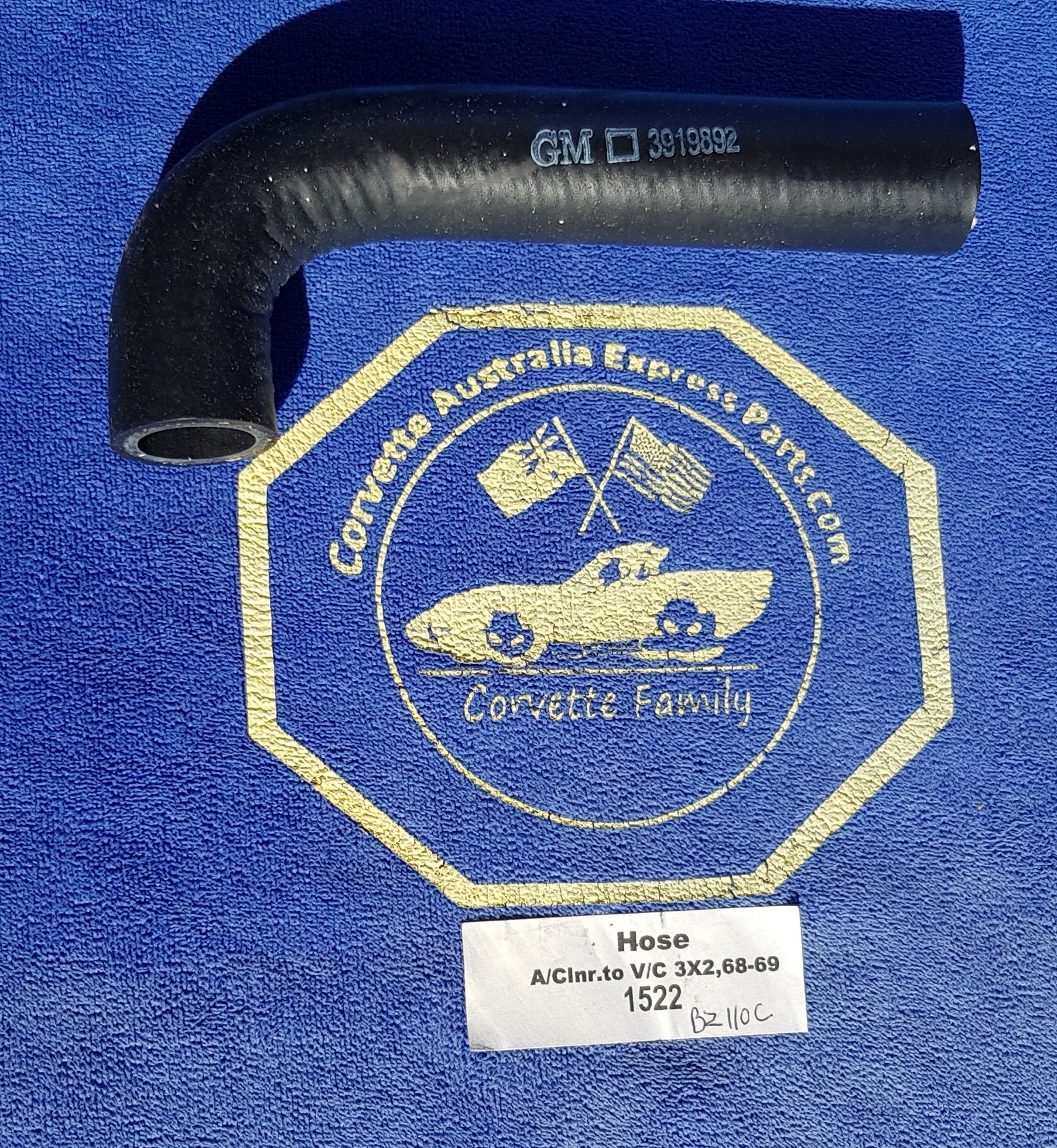 Hose Air Cleaner To Valve Cover-3X2 Tri Power-68-69