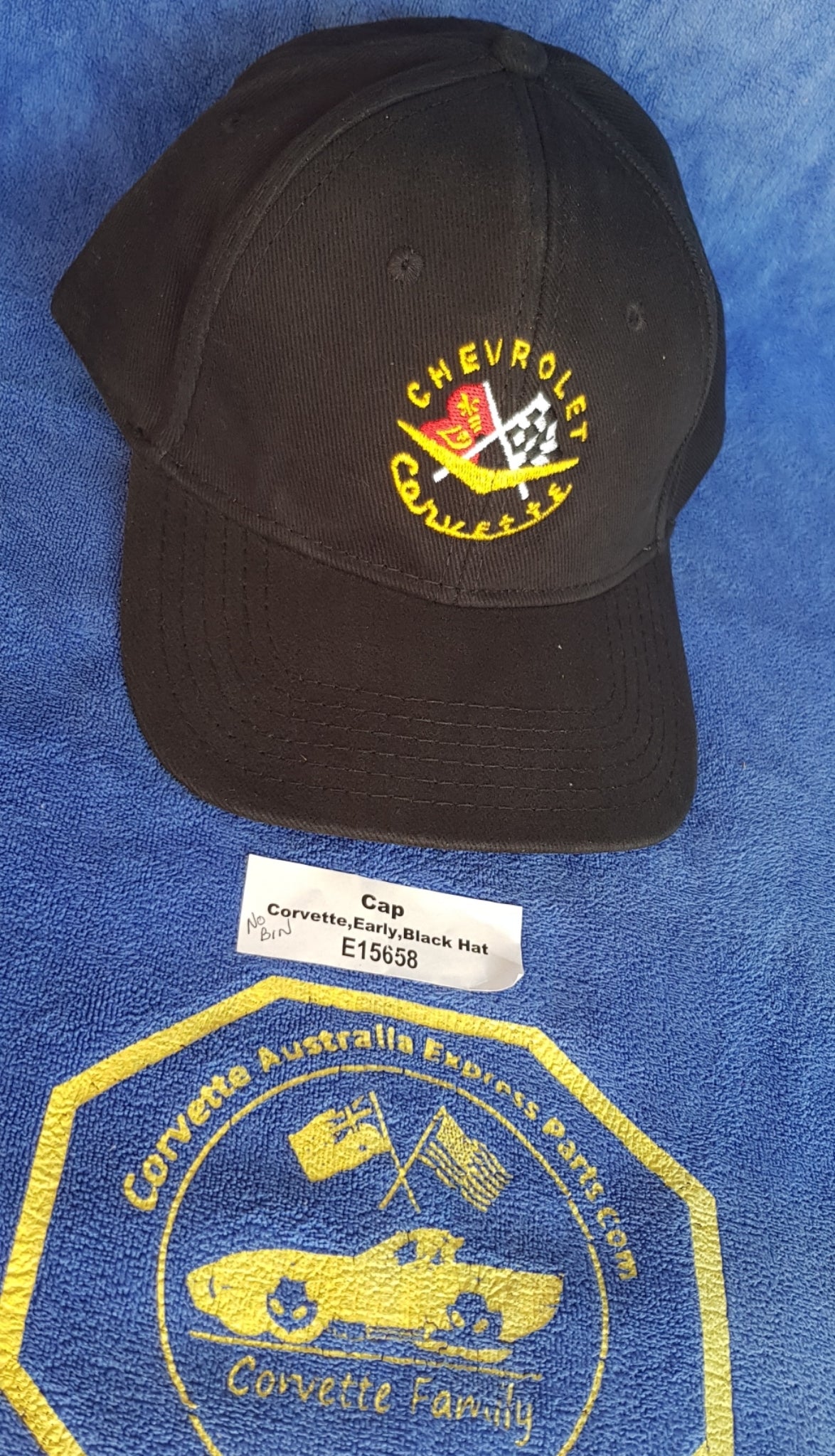 Cap Corvette Early Model Black