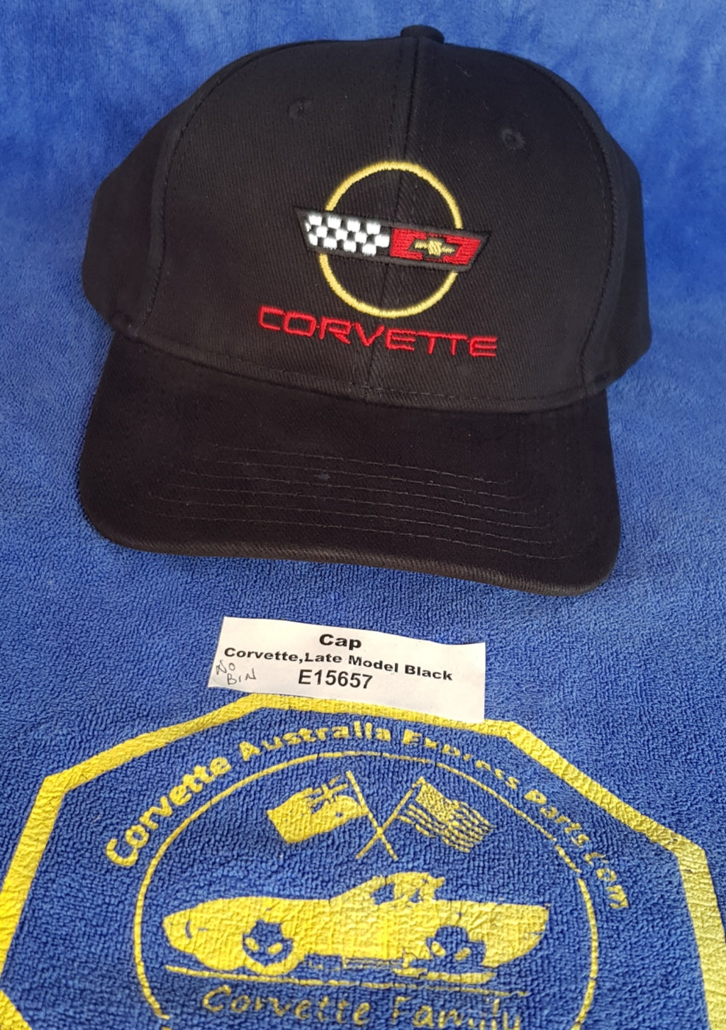 Cap Corvette Late Model Black