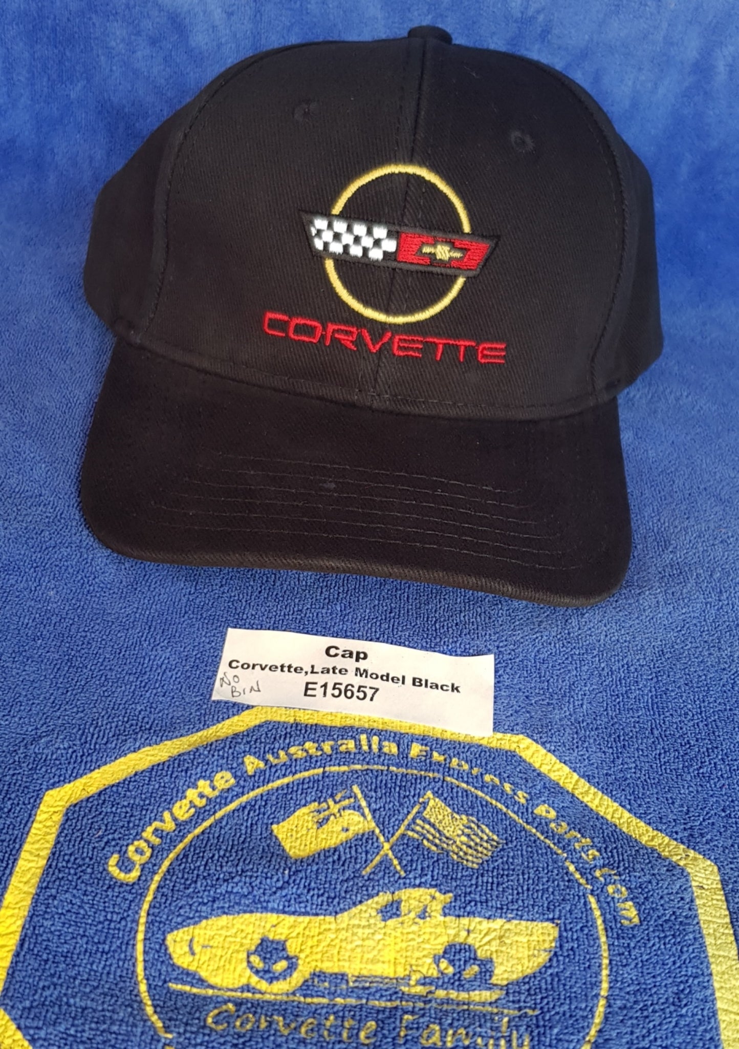 Cap Corvette Late Model Black