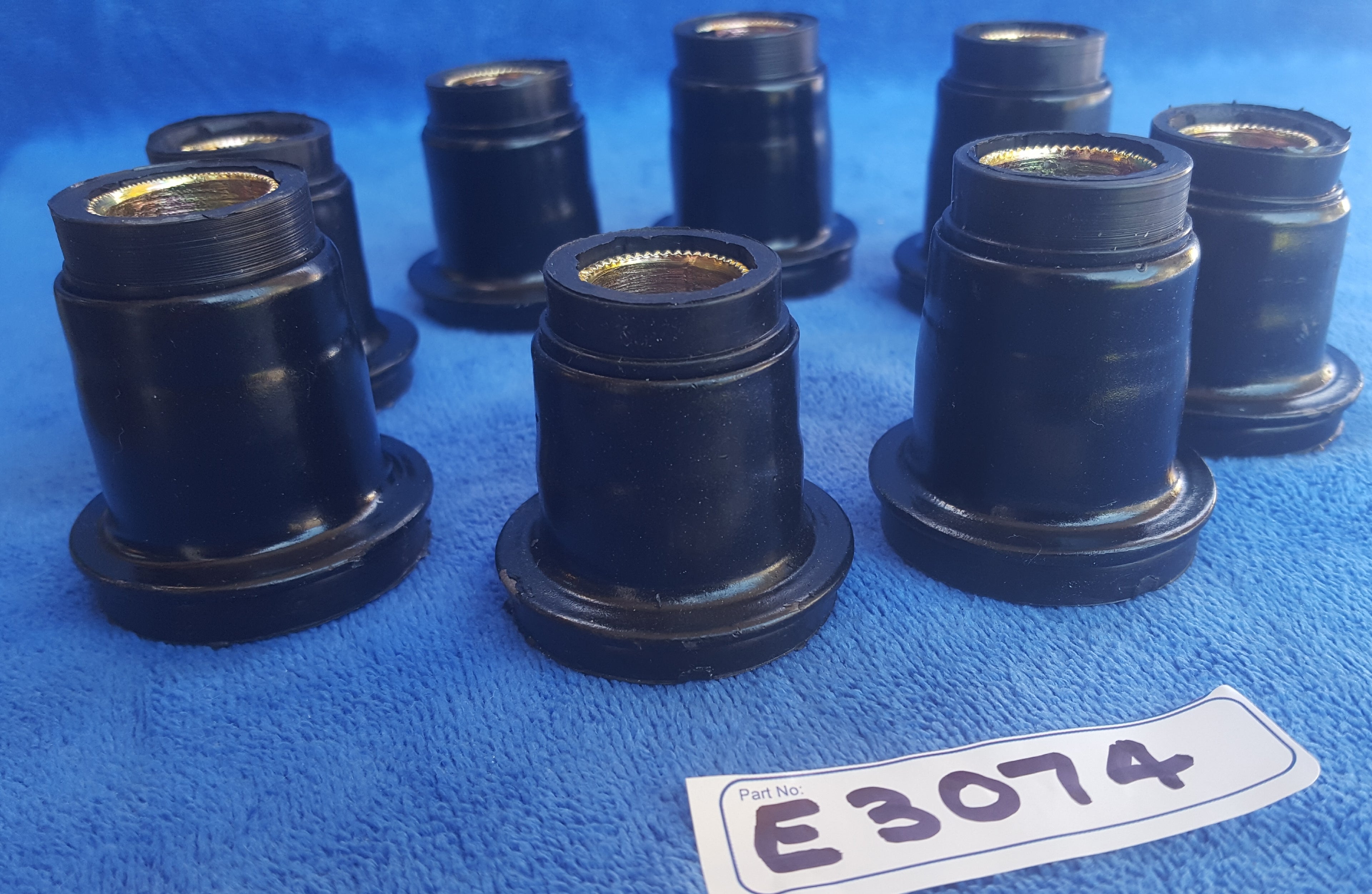 Bushing Set Front A Arm Upper And Lower Rubber Set Of 8-Usa-63-82