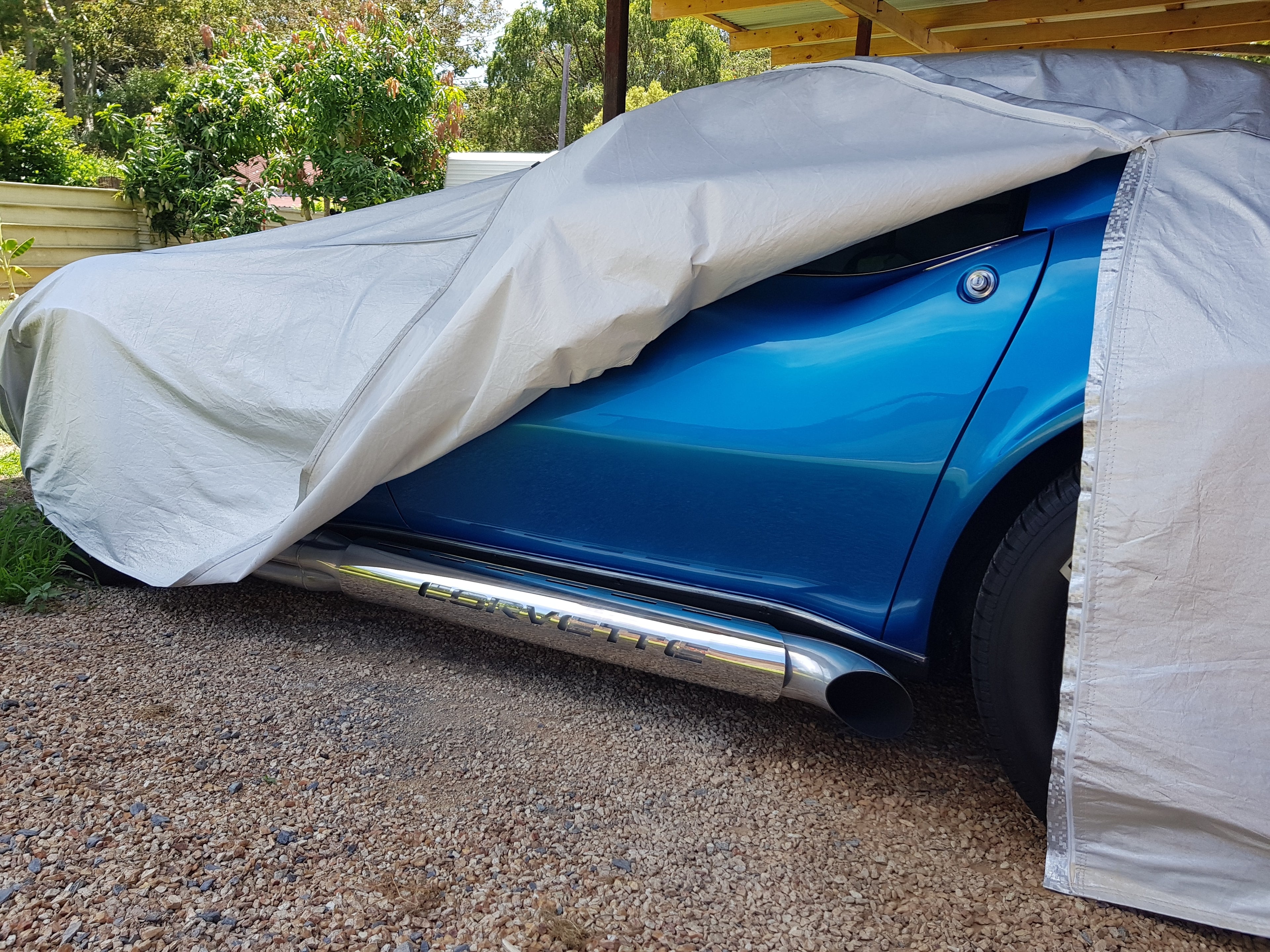 Corvette High Quality Powermax Fitted Car Cover Left Hand Zippered